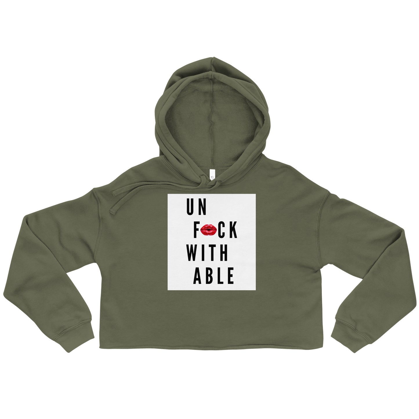 Sarcasmic Crop Hoodie